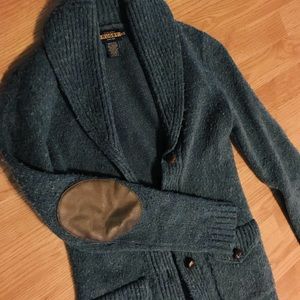 Mens blue cardigan